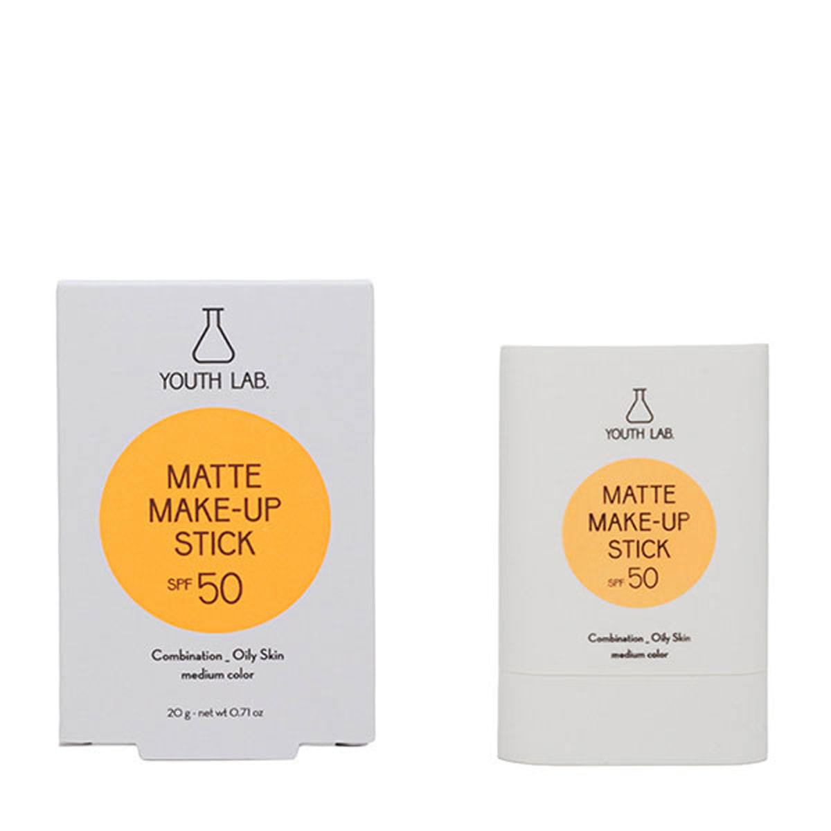 matte make up stick spf 50 light