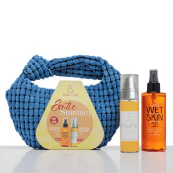 exotic summer set – wet skin spf50 & anti stress body mist