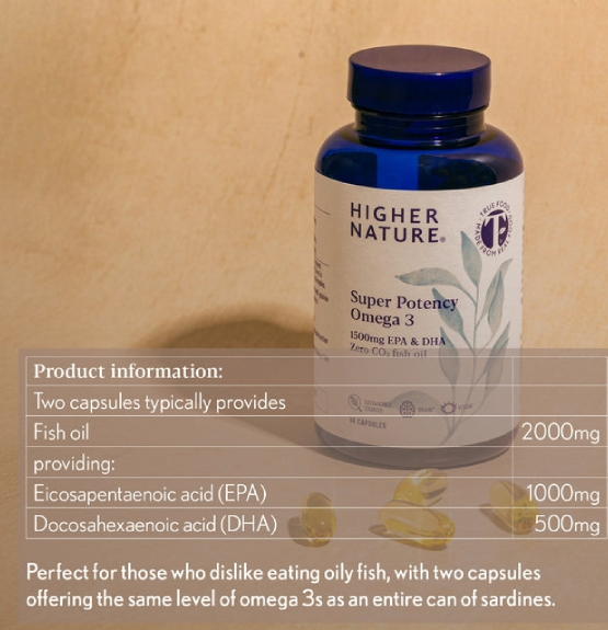 super potency omega 3 true food®